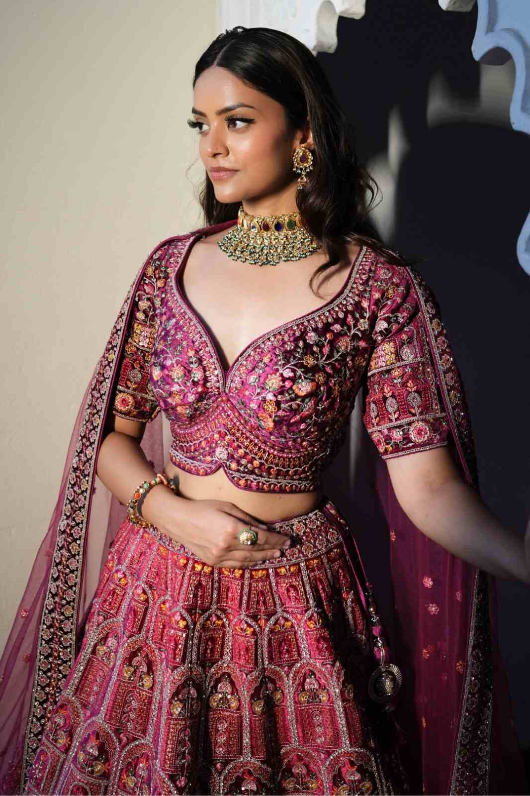 New style bridal lehenga
