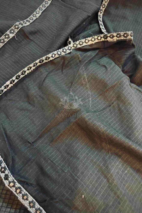 Black Abla Resham Anarkali Suit Set - Image 7