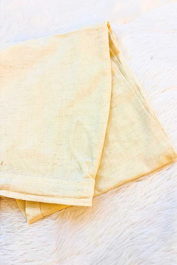 Onion Pink Handloom Cotton Straight-Cut Suit Set - Image 4